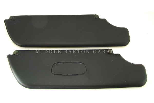 SUNVISOR 124 SPIDER TO 1978 (PAIR) BLACK